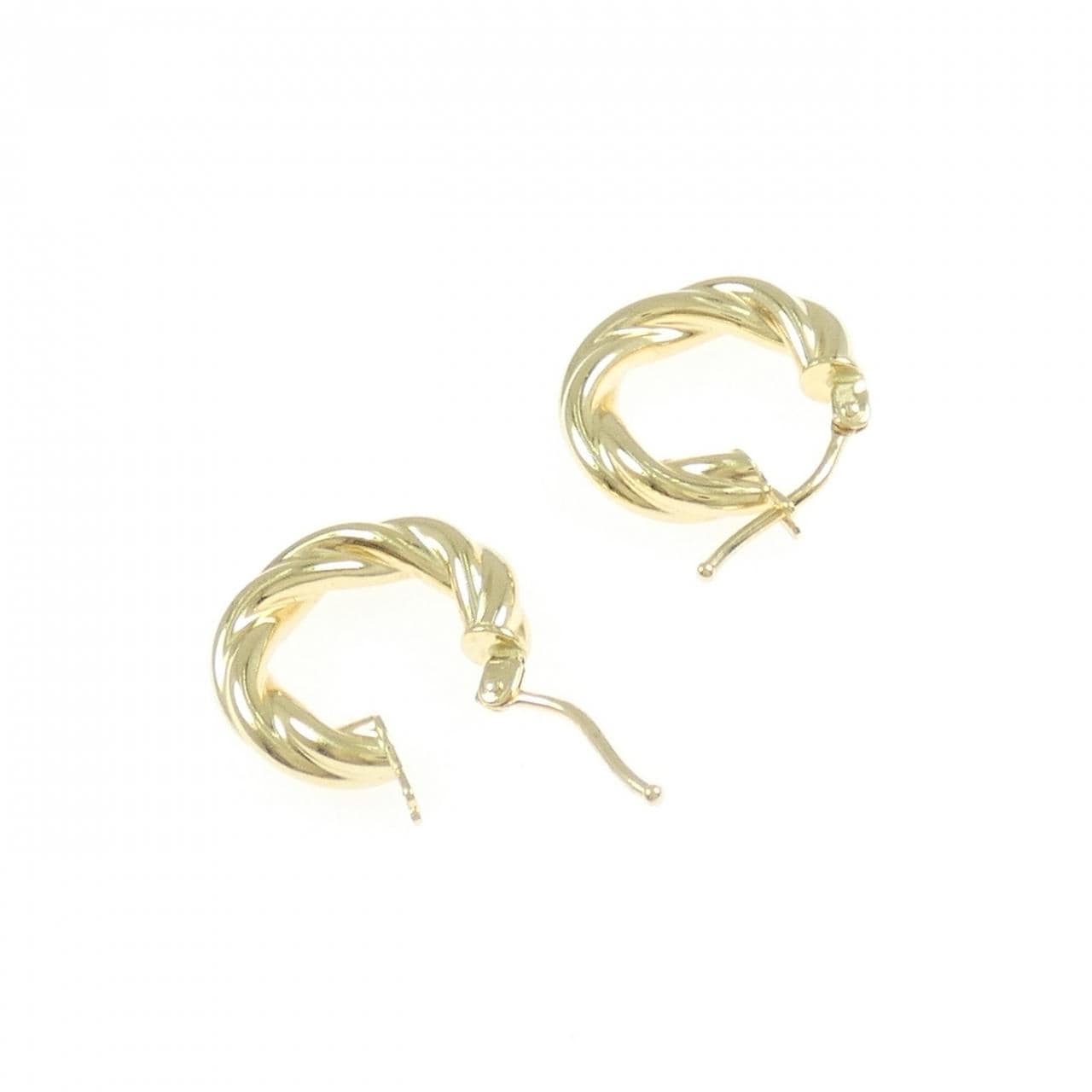 【新品】750YG フープ ピアス