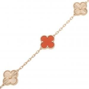 ヴァンクリーフ&アーペル ヴィンテージアルハンブラ 5モチーフ ブレスレット