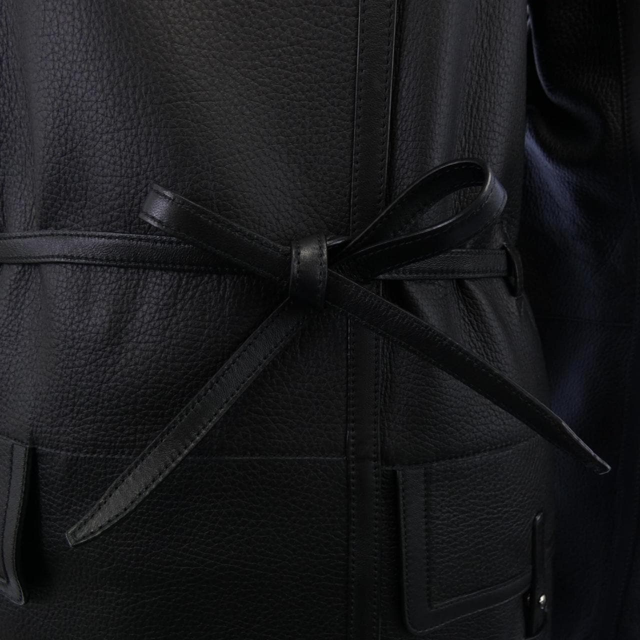 エルメス HERMES *06-7007 レザーコート