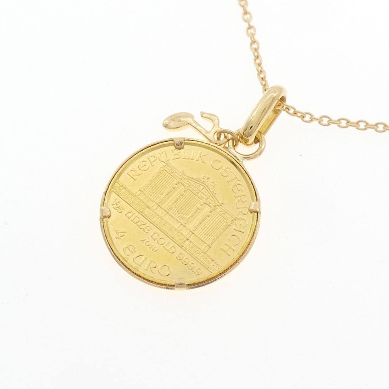 ギンザ タナカ K18YG ネックレス