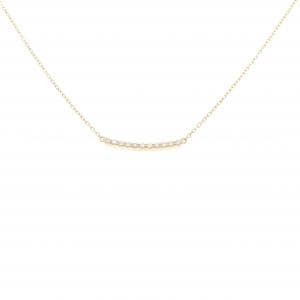 K18YG ダイヤモンド ネックレス 0.15CT