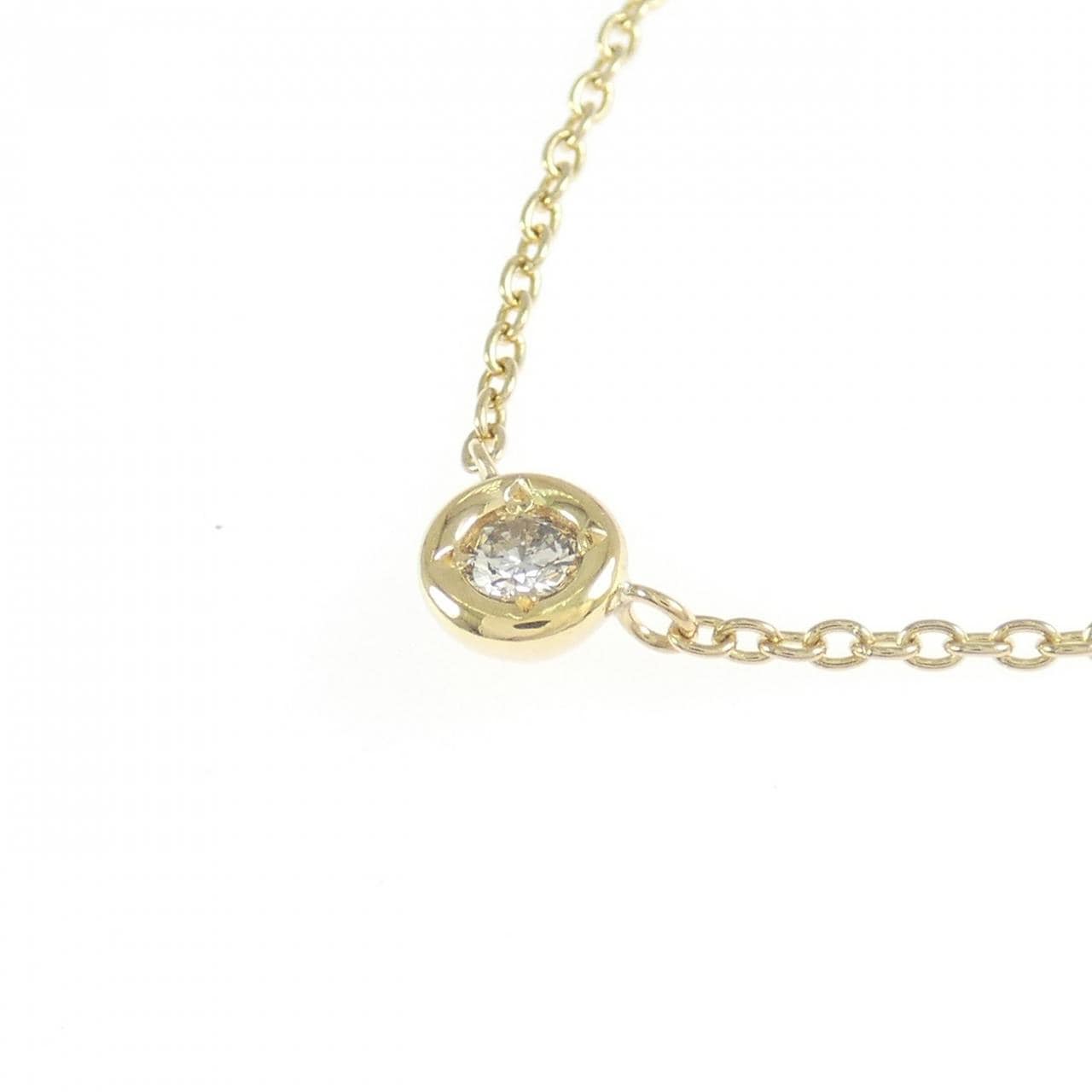 K18YG ダイヤモンド ネックレス 0.50CT