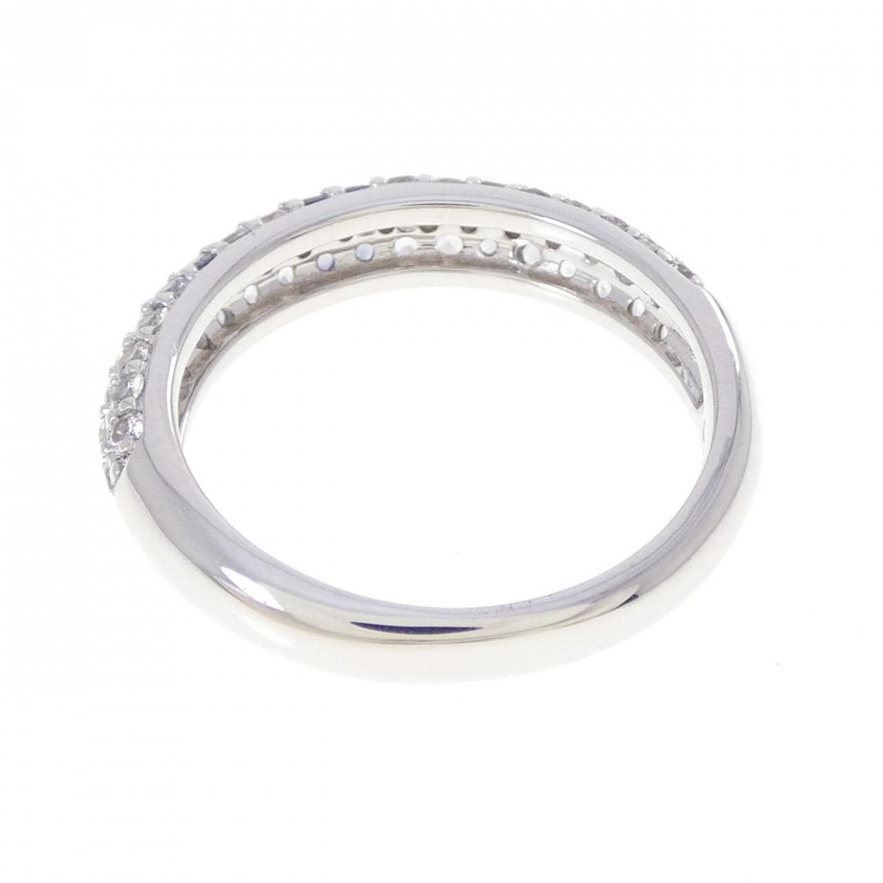 K18WG サファイヤ リング 1.20CT