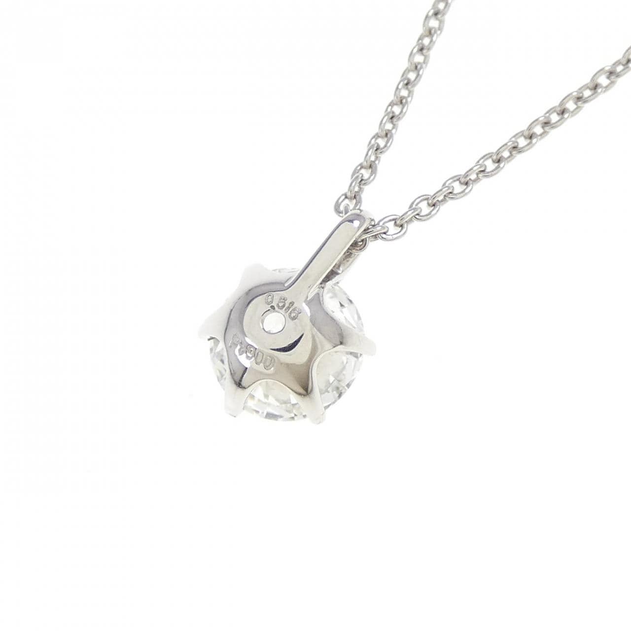 【リメイク】PT900/PT850 ダイヤモンド ネックレス 0.515CT D VVS2 EXT H＆C