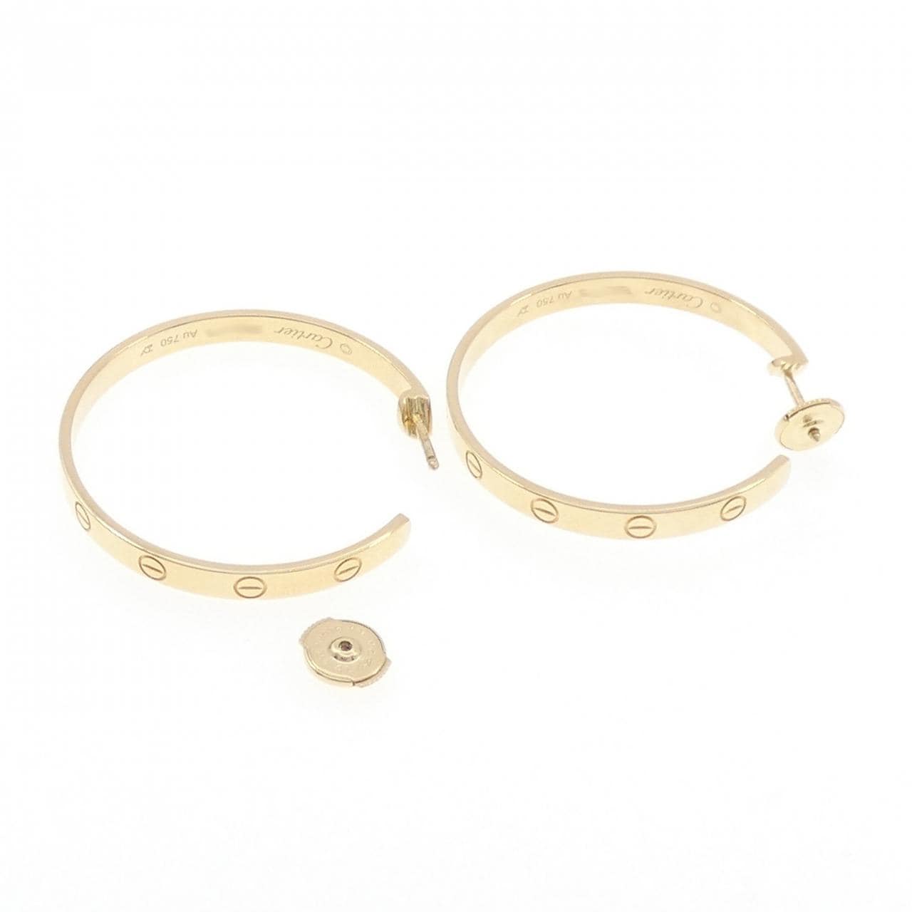 カルティエ ラブ  ピアス