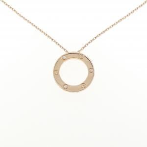 カルティエ ラブネックレス ハーフダイヤ