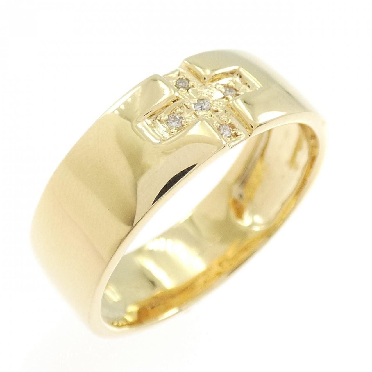 【新品】K18YG ダイヤモンド リング 0.03CT