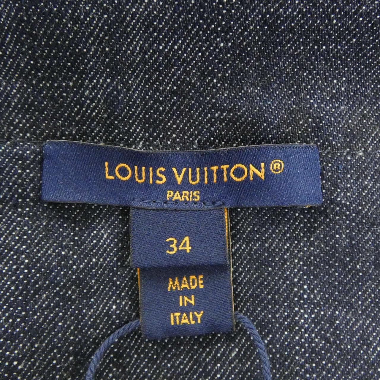 ルイヴィトン LOUIS VUITTON オーバーサイズベルトデニムユーリティドレス FORO67CKJ ワンピース