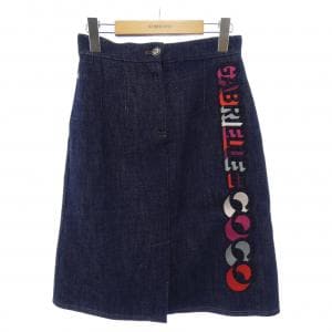 シャネル CHANEL スカート ネイビー 34 レディースファッション｜ボトムス｜スカート｜シャネル