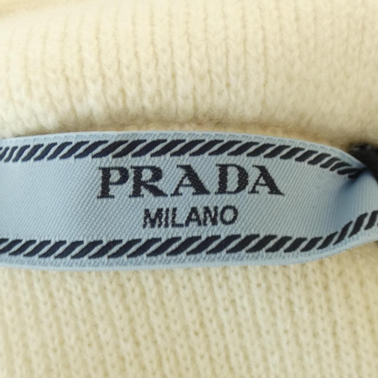 プラダ PRADA オーバーサイズ インターシャレタリングロゴ P25I09 S212 1Y1J パーカー