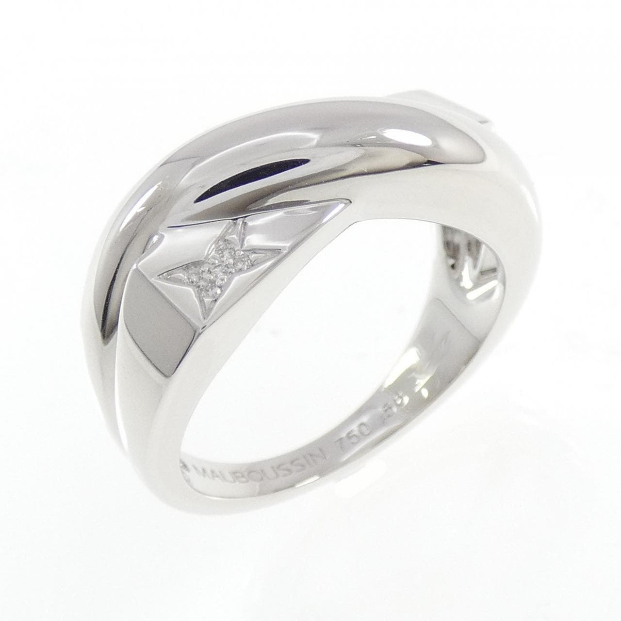 モーブッサン ダイヤモンド リング