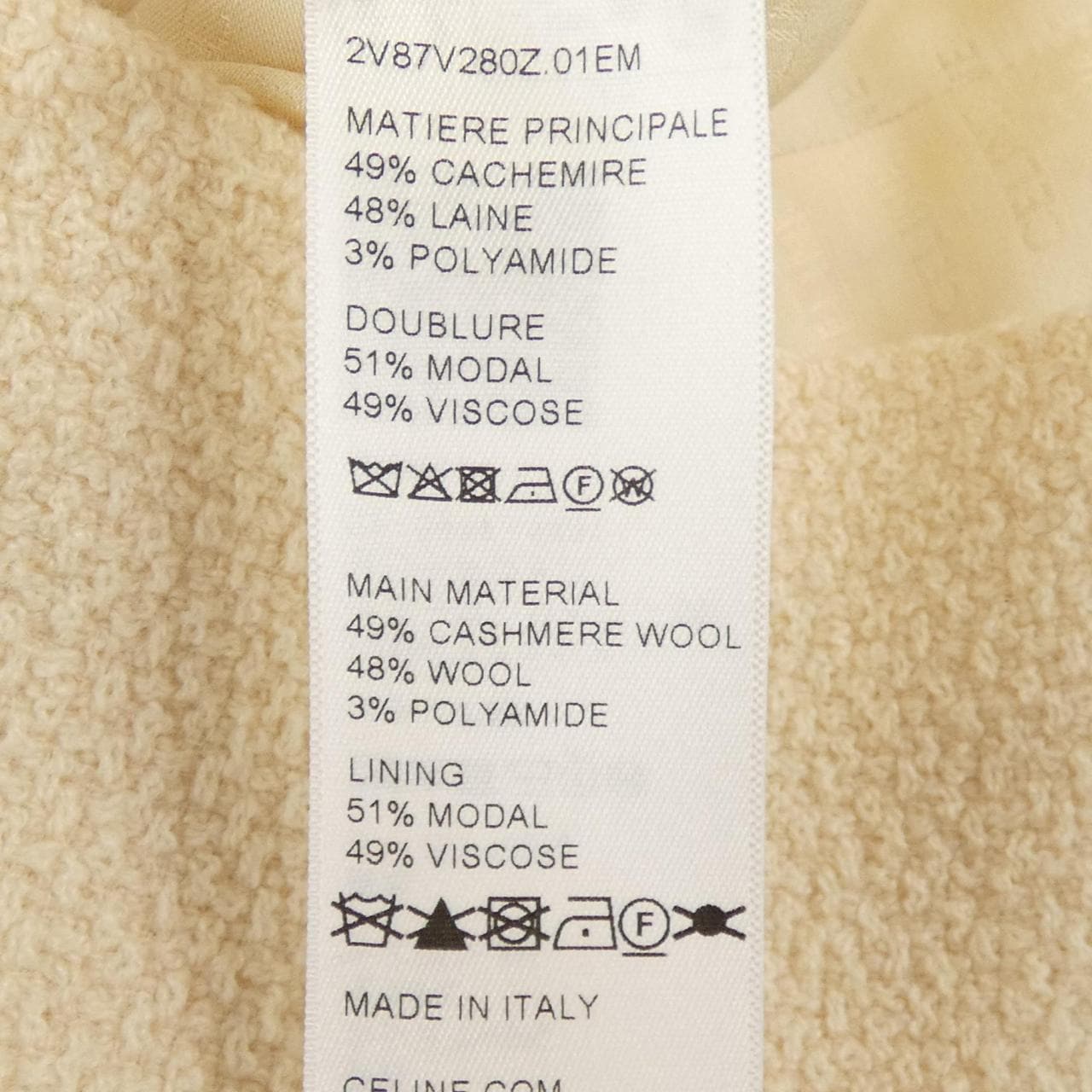 セリーヌ CELINE 2V87V280Z ジャケット