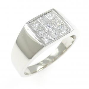 PT950 ダイヤモンド リング 1.05CT