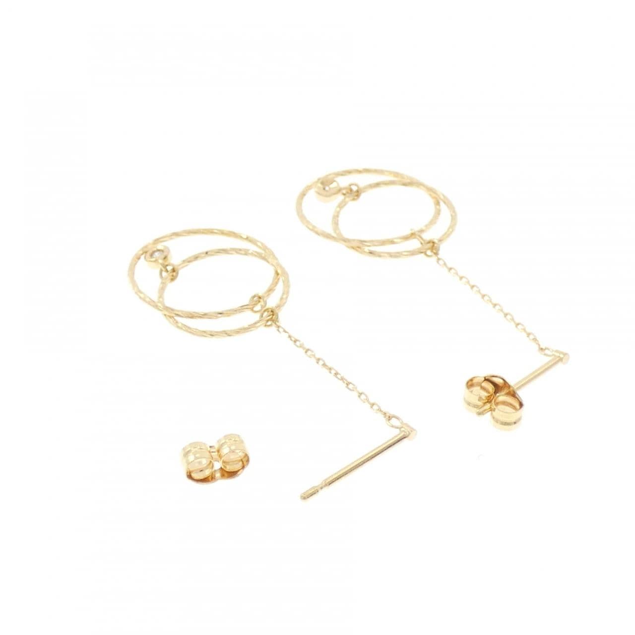 スタージュエリー ダイヤモンド ピアス 0.01CT