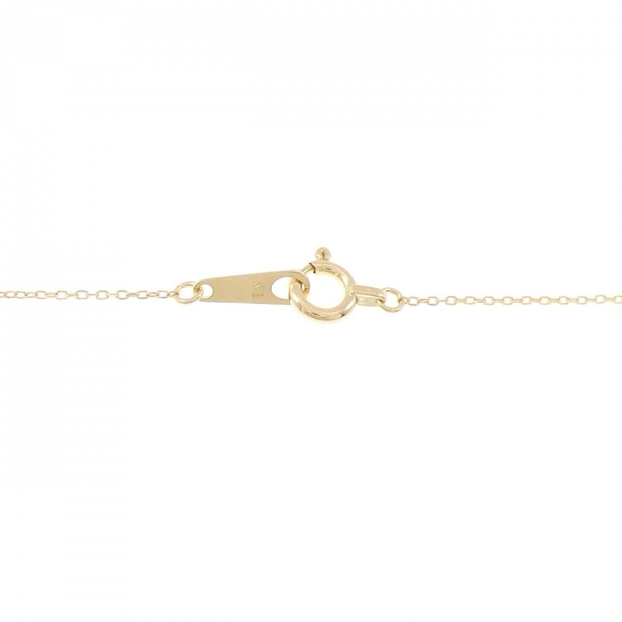 K18YG ダイヤモンド ネックレス 0.24CT
