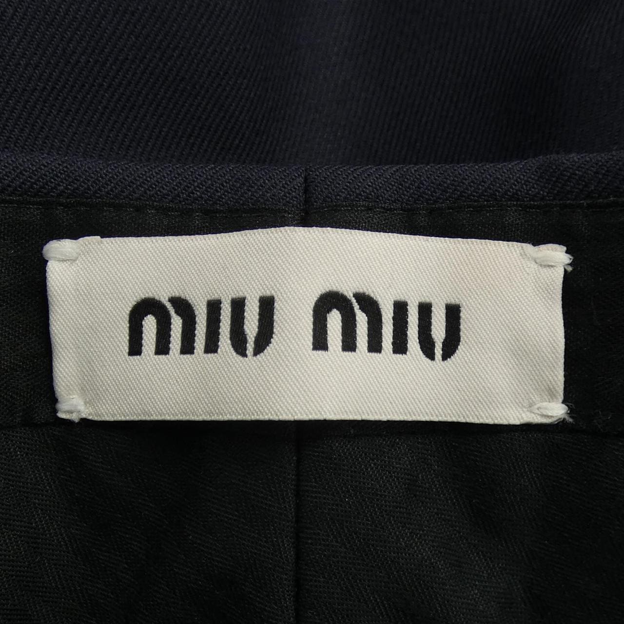 ミュウミュウ MIU MIU DNA06G SOOO 16E8 パンツ