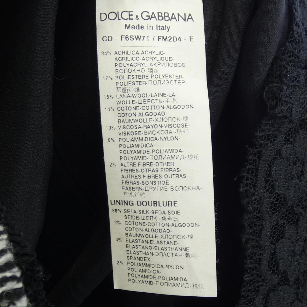 ドルチェアンドガッバーナ DOLCE&GABBANA ワンピース