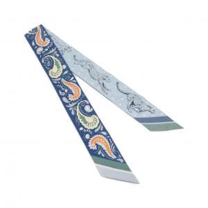 HERMES GUEPARDS BANDANA Twilly 064179S Scarf