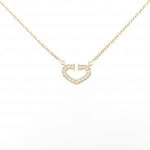 Cartier C heart necklace