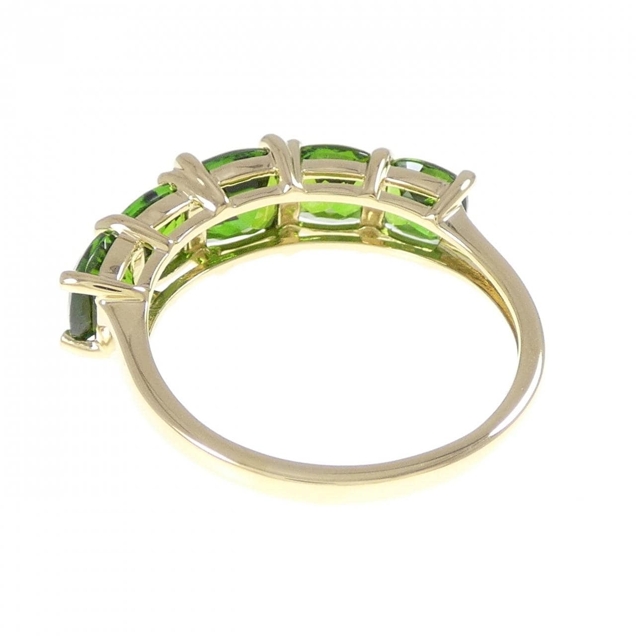 ジーエスティービー ダイオプサイド リング 2.50CT
