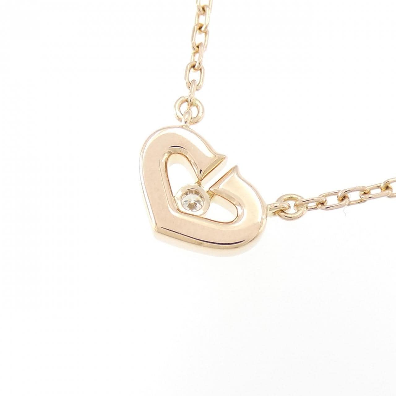 Cartier C heart小號項鍊