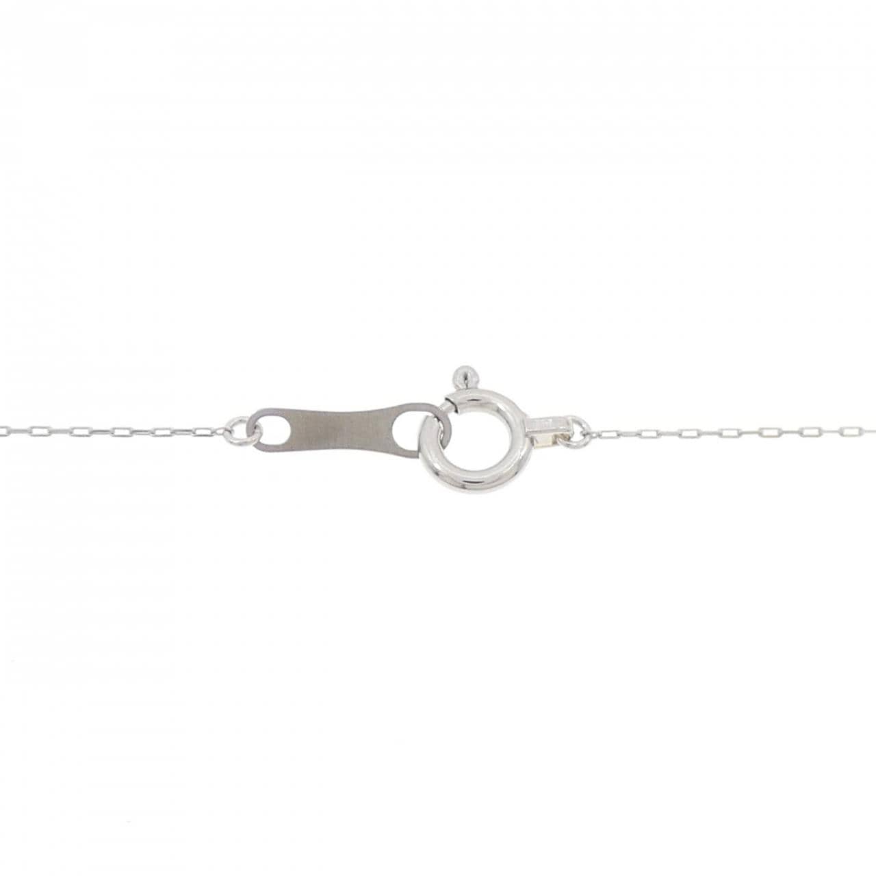【新品】PT900/PT850 ダイヤモンド ネックレス 0.18CT