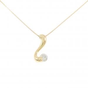 K18YG ダイヤモンド ネックレス 0.41CT