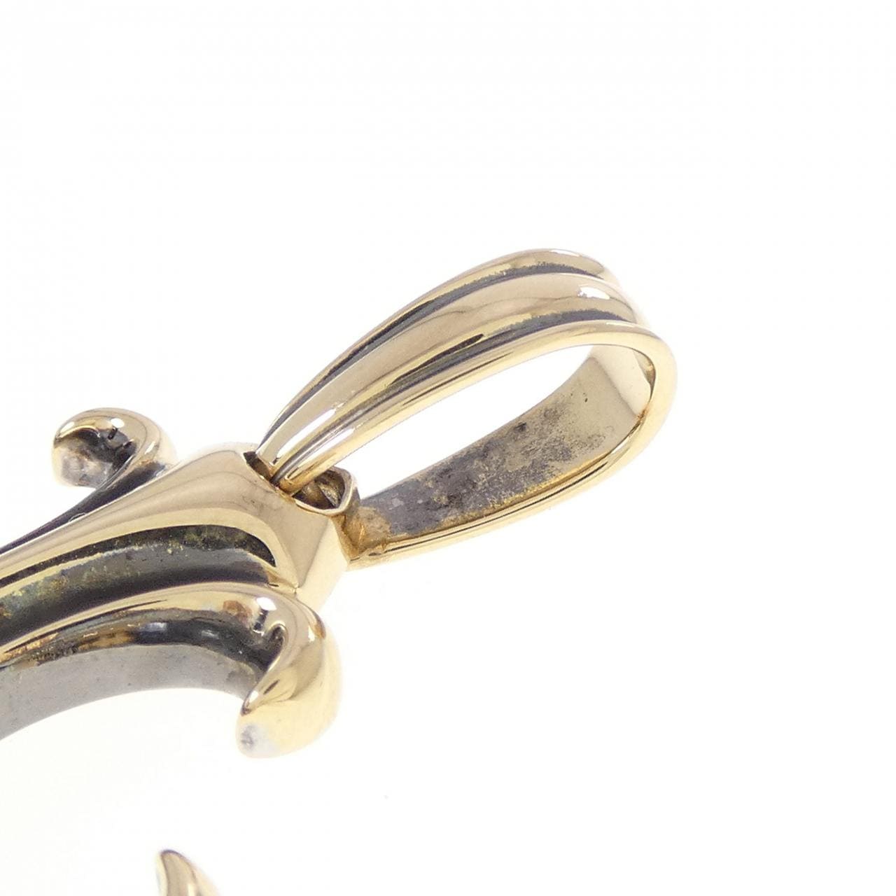 K18YG クロス ペンダント