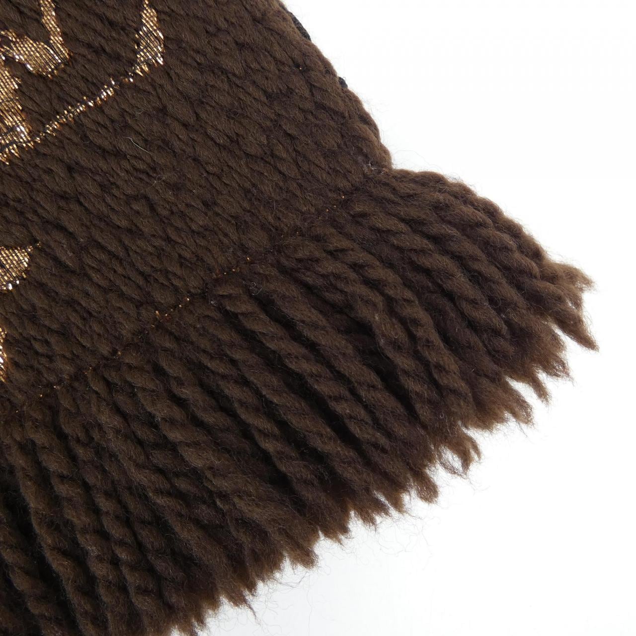 ルイヴィトン LOUIS VUITTON エシャルプ ロゴマニア シャイン M71383 MUFFLER