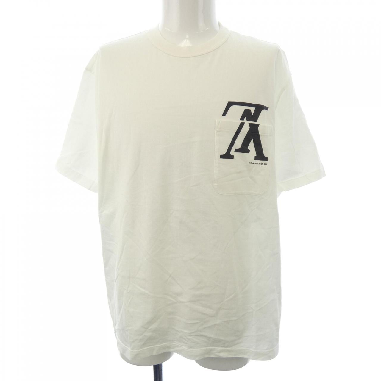 ルイヴィトン LOUIS VUITTON アップサイドダウン LVロゴ HFY21WFMB Tシャツ