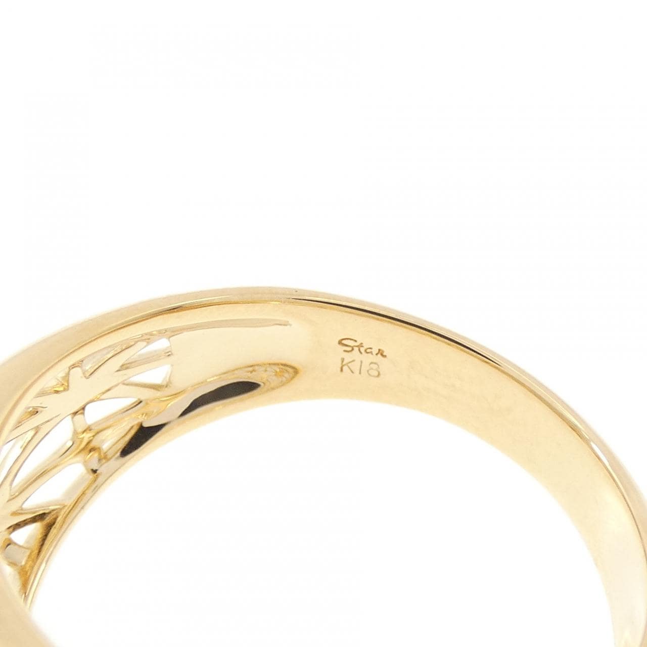 スタージュエリー K18YG リング