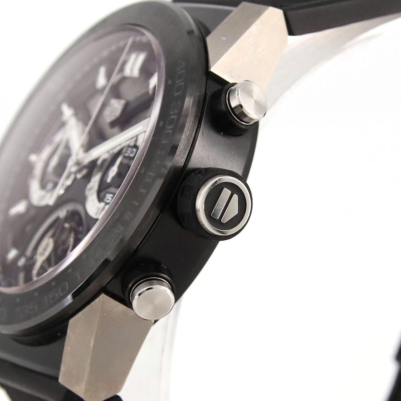 タグ･ホイヤー カレラ･キャリバーホイヤー02Tフライングトゥールビヨンクロノ TI CAR5A8Y.FC6377 TI 自動巻