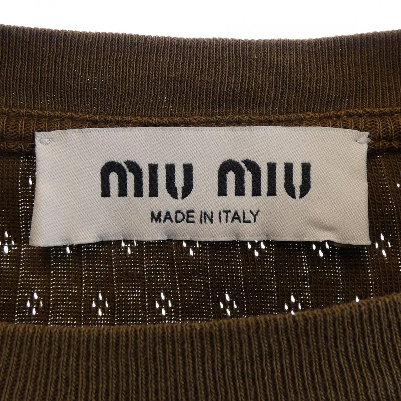 ミュウミュウ MIU MIU MT2206 SOOO 19DF トップス