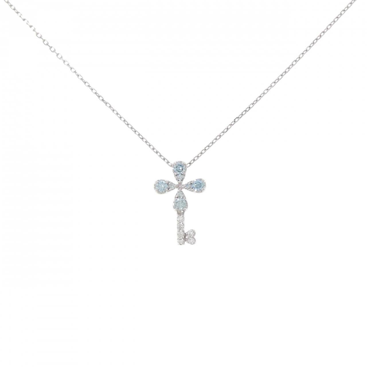 セイレーン　アズーロ ダイヤモンド ネックレス 0.02CT