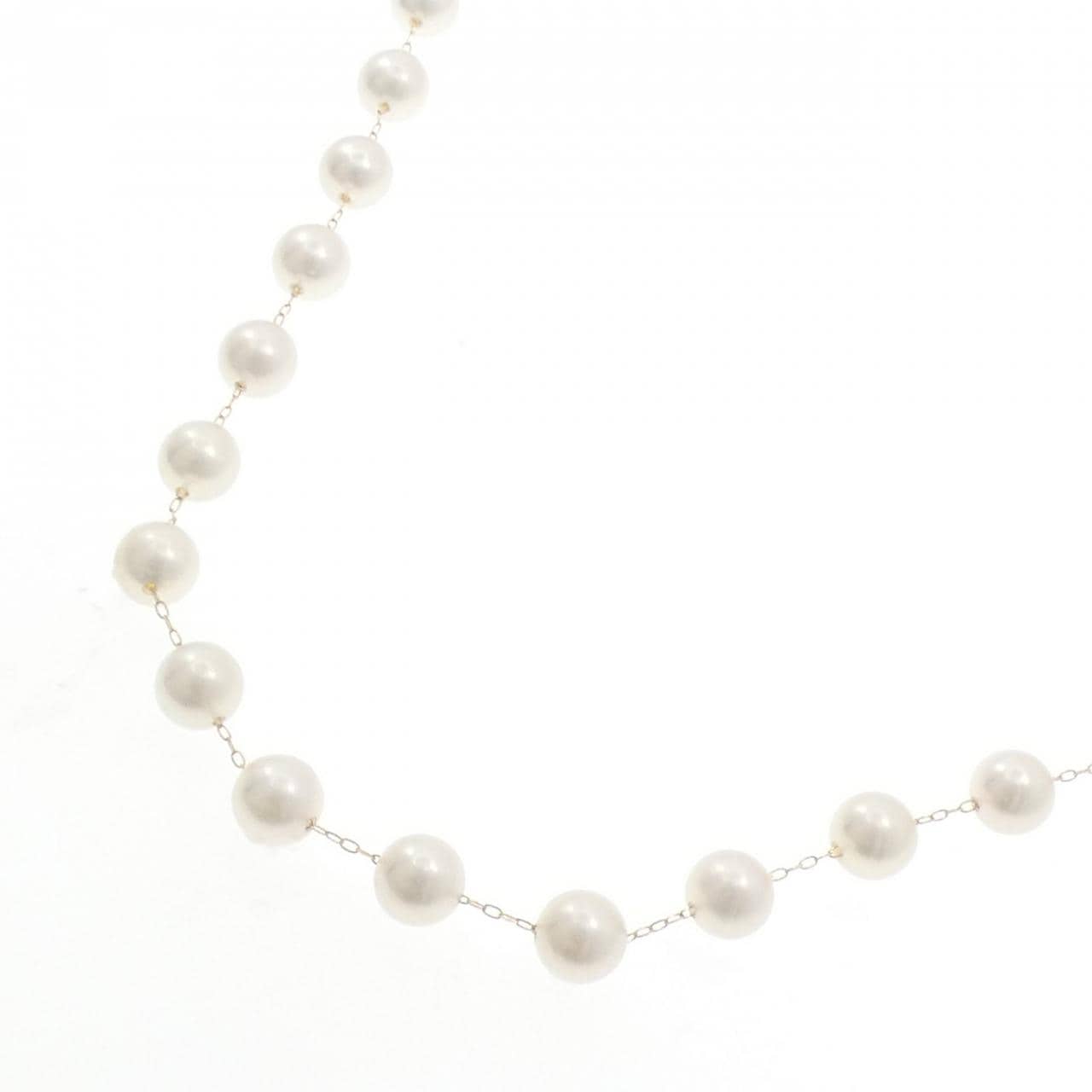 K18YG アコヤパール ネックレス