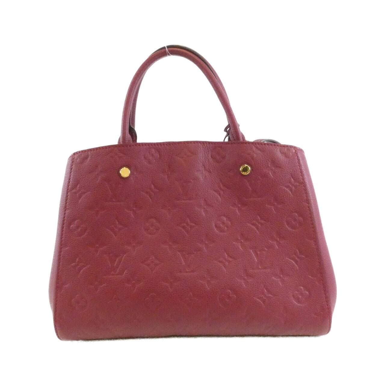LOUIS VUITTON Monogram Empreinte Montaigne 中号包 M43258