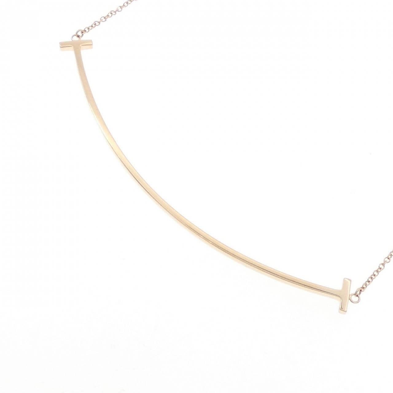 ティファニー Tスマイル ラージ ネックレス