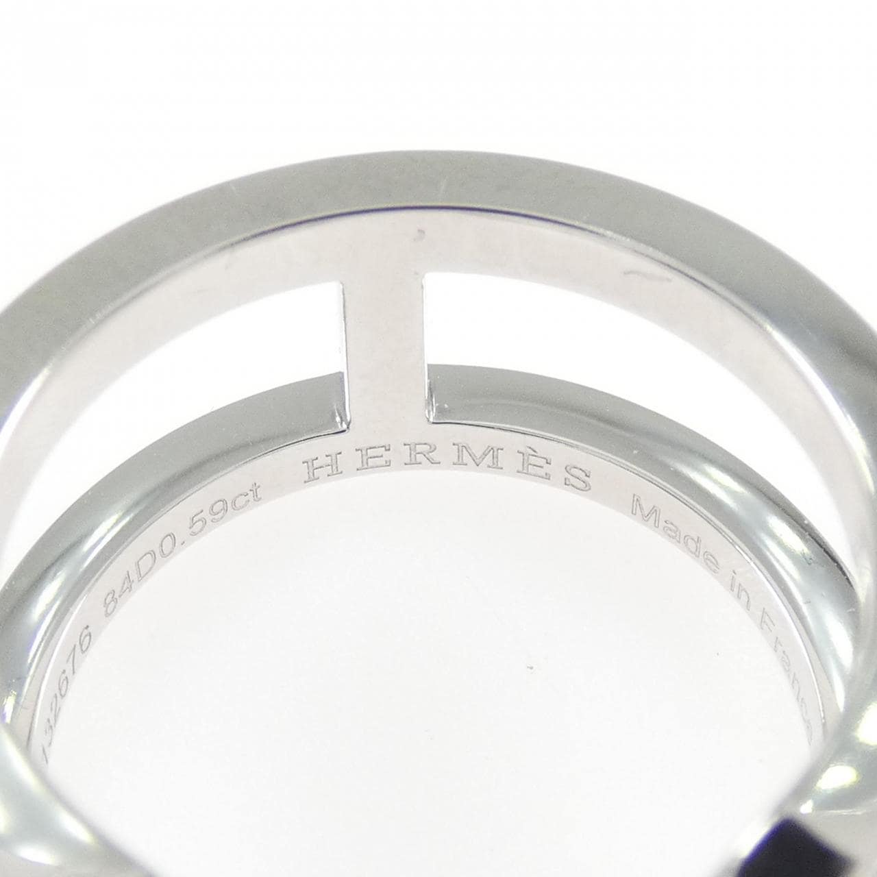 エルメス エヴァー シェーヌ ダンクル リング 0.59CT