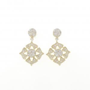 K18YG ダイヤモンド ピアス 1.12CT