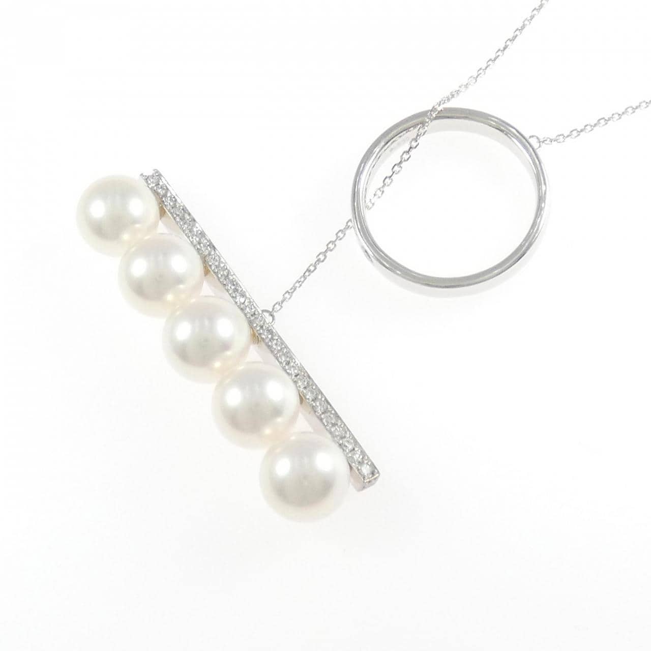 PT900 アコヤパール ネックレス