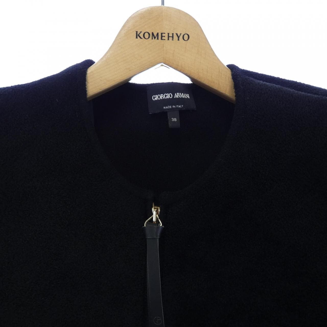 Giorgio Armani ノーカラージャケット 38 コメ兵｜ジョルジオ アルマーニ GIORGIO ARMANI ノーカラージャケット