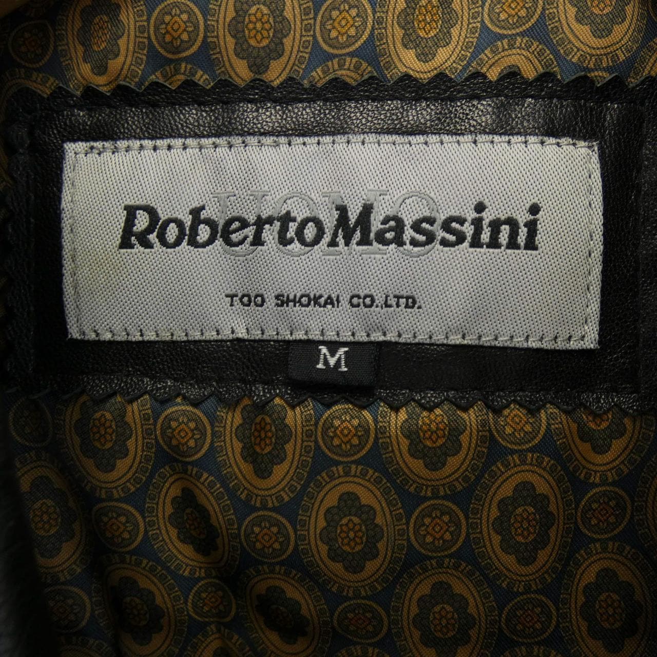 ROBERTOMASSINI Leather coat