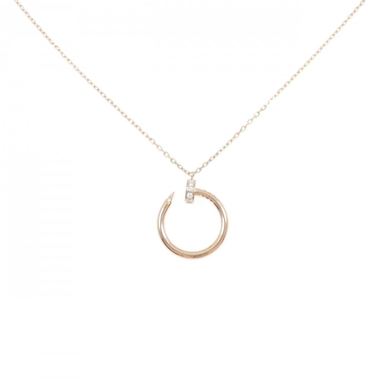 カルティエ ジュスト アン クル ネックレス