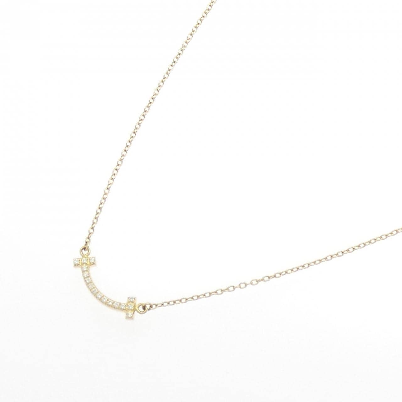 ティファニー Tスマイル ミニ ネックレス