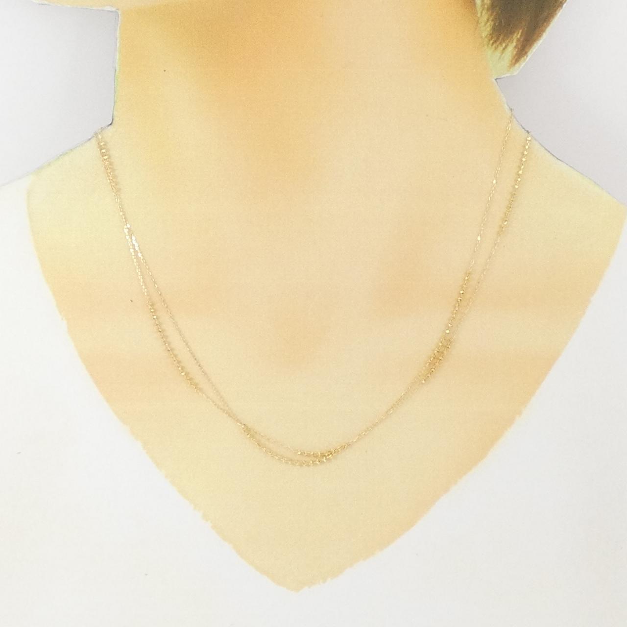 K18YG ネックレス