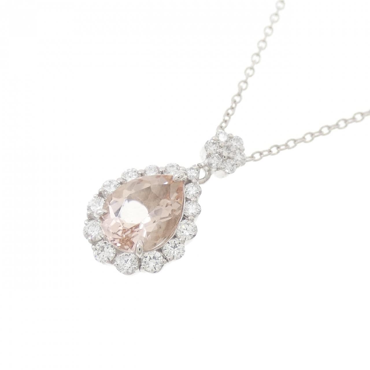 ポンテヴェキオ モルガナイト ネックレス 1.03CT