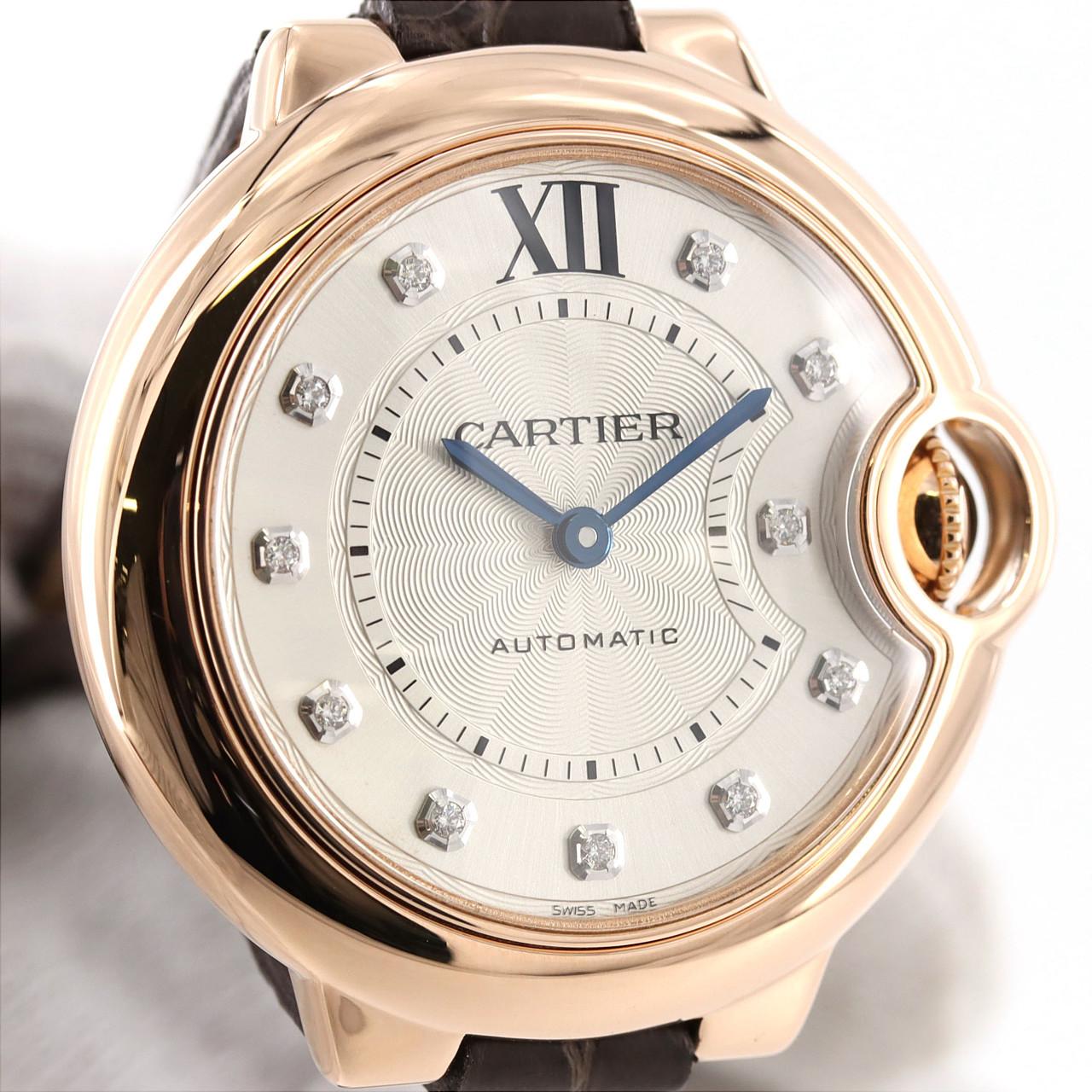 Cartier Ballon Bleu PG･11P WE902063 PG･RG自動上弦