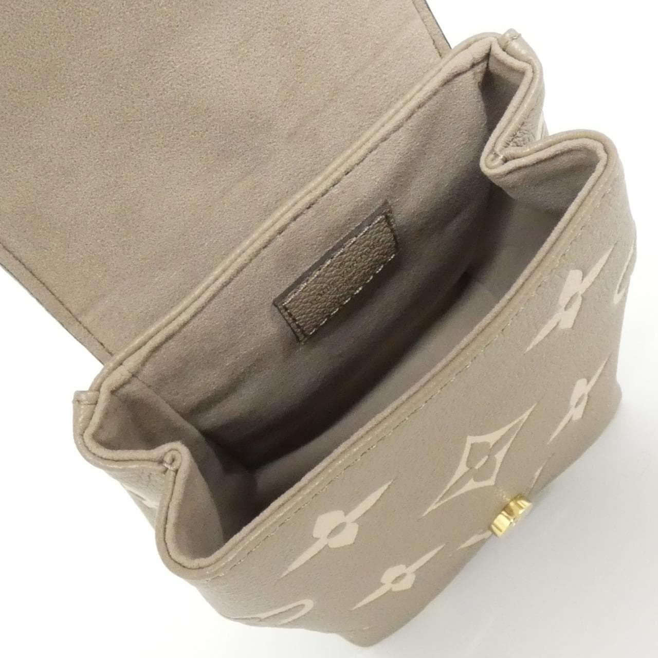 LOUIS VUITTON双色Monogram Empreinte迷你背包 M80738双肩包