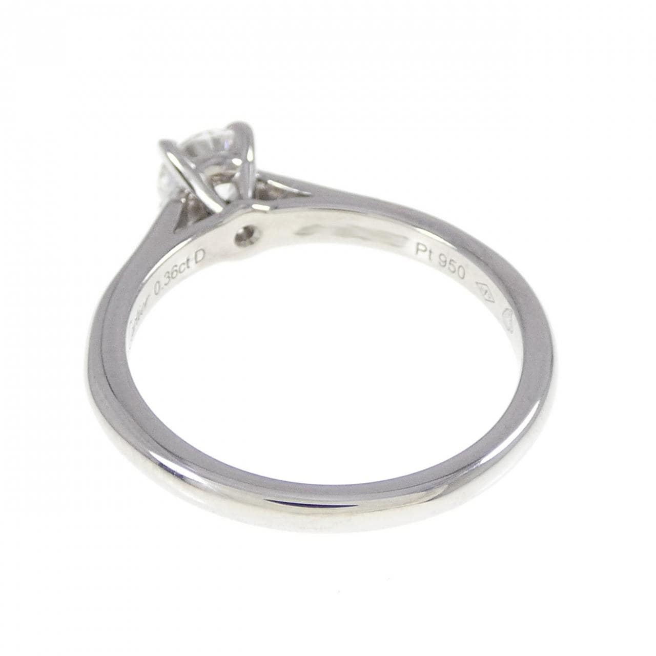 カルティエ 1895 ソリテール リング 0.36CT