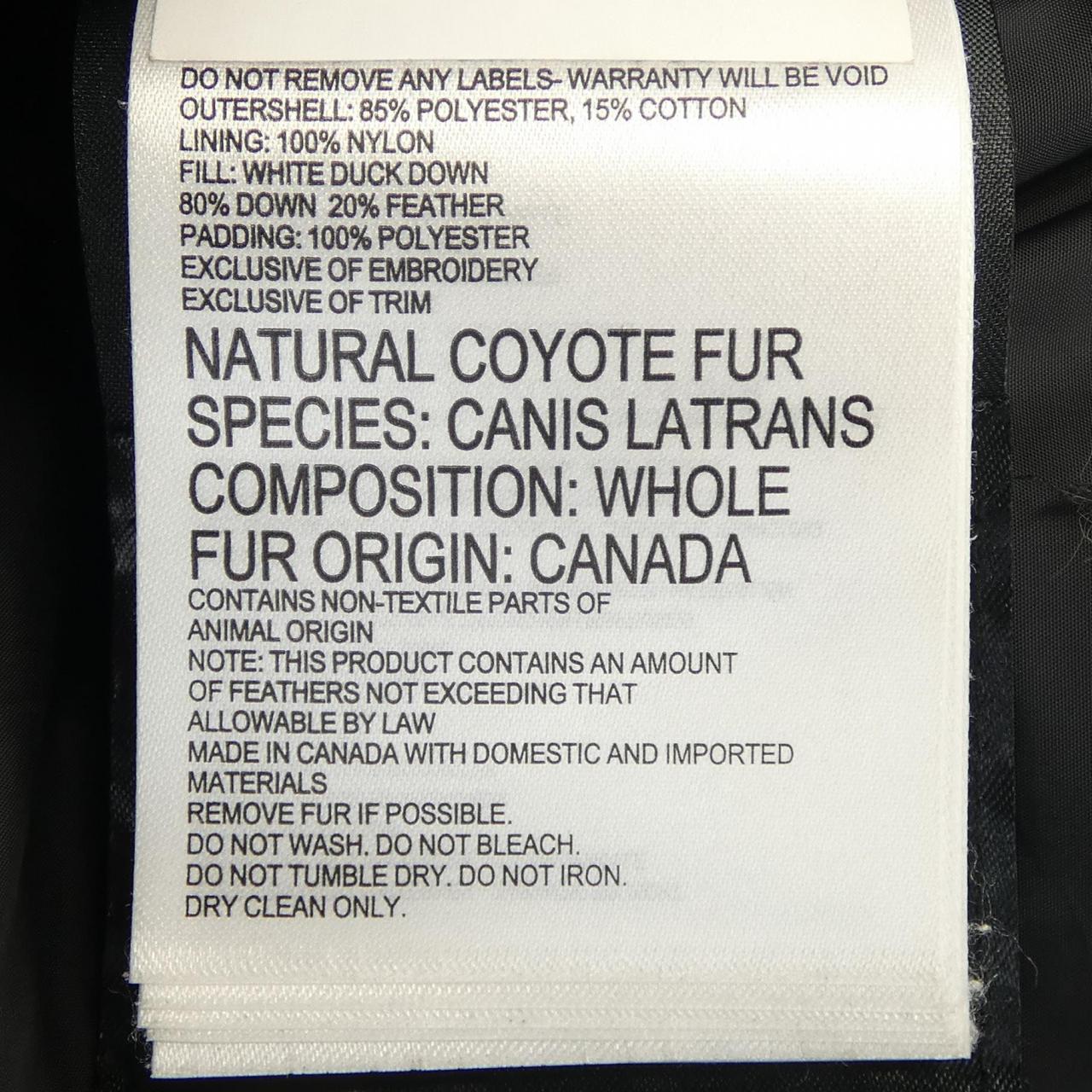 カナダグース CANADA GOOSE 2301JM RUSSELL ラッセル ダウンジャケット